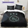 Set Copripiumino con Motivo Amsterdamsche Football Club Ajax Decorazione per la Casa Regalo (1 * copripiumino + 2 * federe senza imbottitura)