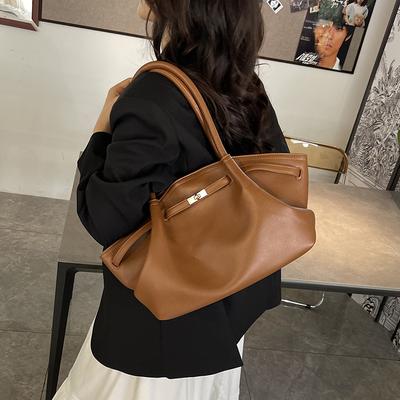 Commuter Large-capacity Bag Women's New Spring and Summer Versatile Shoulder Underarm Bag Fashionable Portable Tote Bag