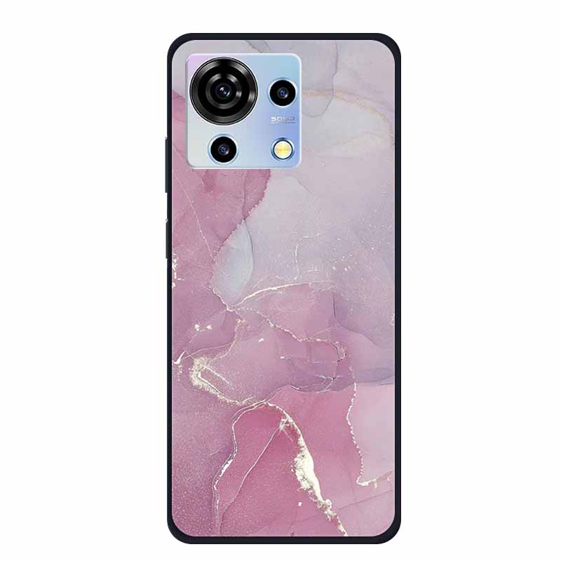 Phone Case For ZTE Blade V50 Vita Marble TPU Soft Silicone Cover for ZTE BladeV50 Vita V50Vita Cases Mica Painted Colorful Para