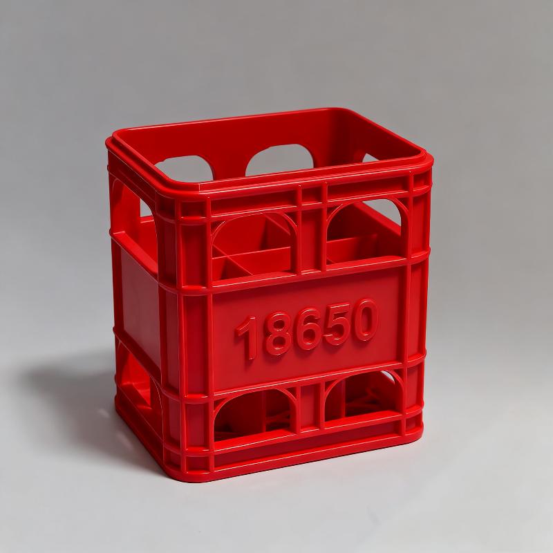 3D tištěný box na baterie DIY pivní přepravka Ne. 5 Aa Ne. 7 Aaa 18650 Baterie Stohovatelný Úložný Košík Úložný Box
