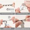 Bracelet Band Link Tool Bracelet Link Connectors Bracelet Band Attachment Stainless Steel Texture Italian Charm Bracelet