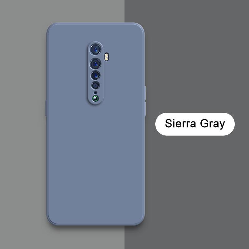 Square Liquid Silicone Case for OPPO Reno Ace 2 Reno2 2Z 2F Z F Ace2 Lens Protective Shockproof Soft Phone Cover RenoAce Reno2Z