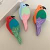 Garra de cabelo de acetato de pássaro, papagaio, tubarão, clipe de cabelo de animal personalizado, diário