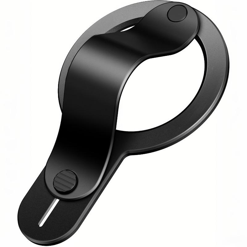 

1 Magnetic Phone Handle - Removable Ring Holder with Magnetic Adapter, Foldable and Adjustable Finger Grip