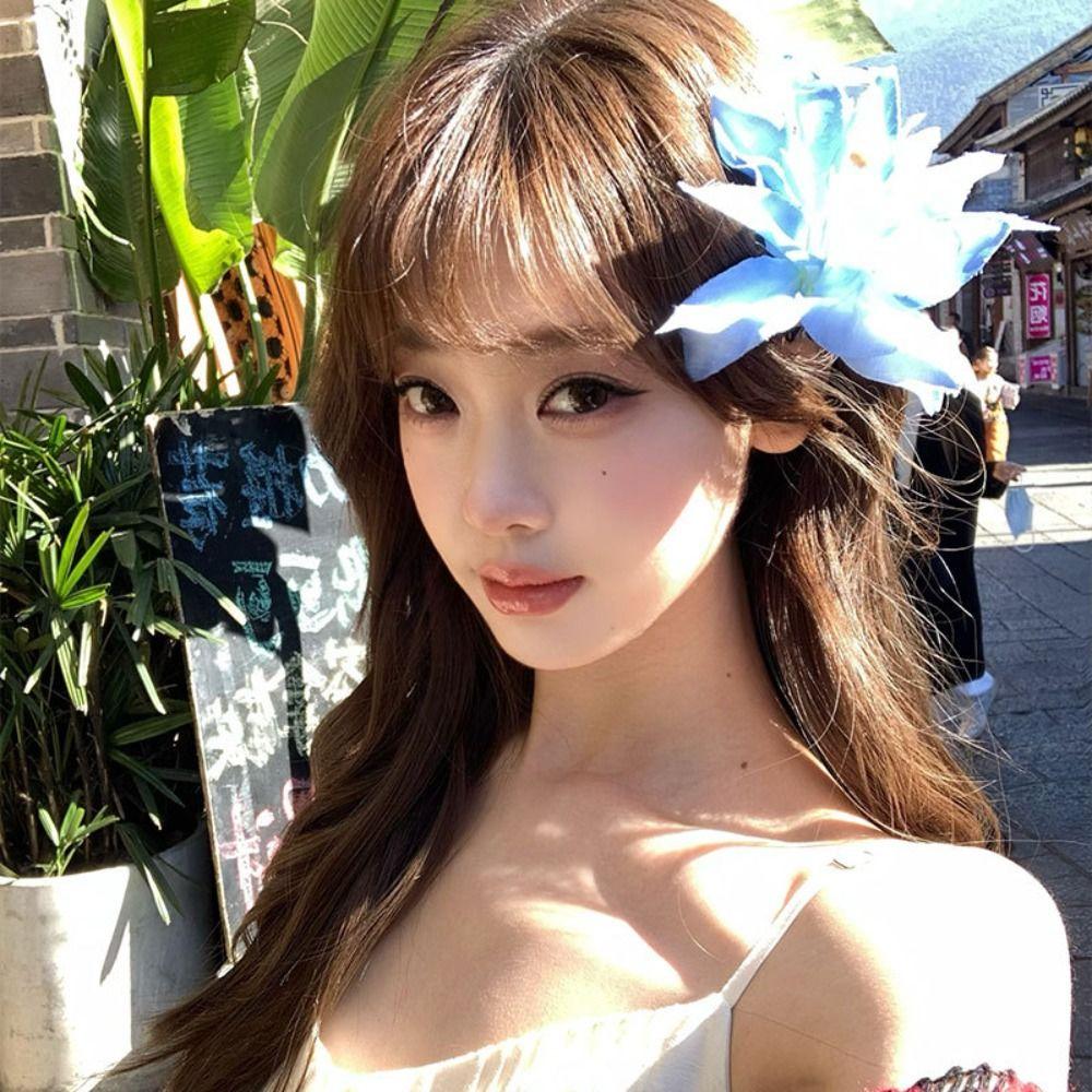 Bohemia Flower Duckbill Clip Flower Korean Style Hairpins Simulation Flower Hair Clip  Seaside