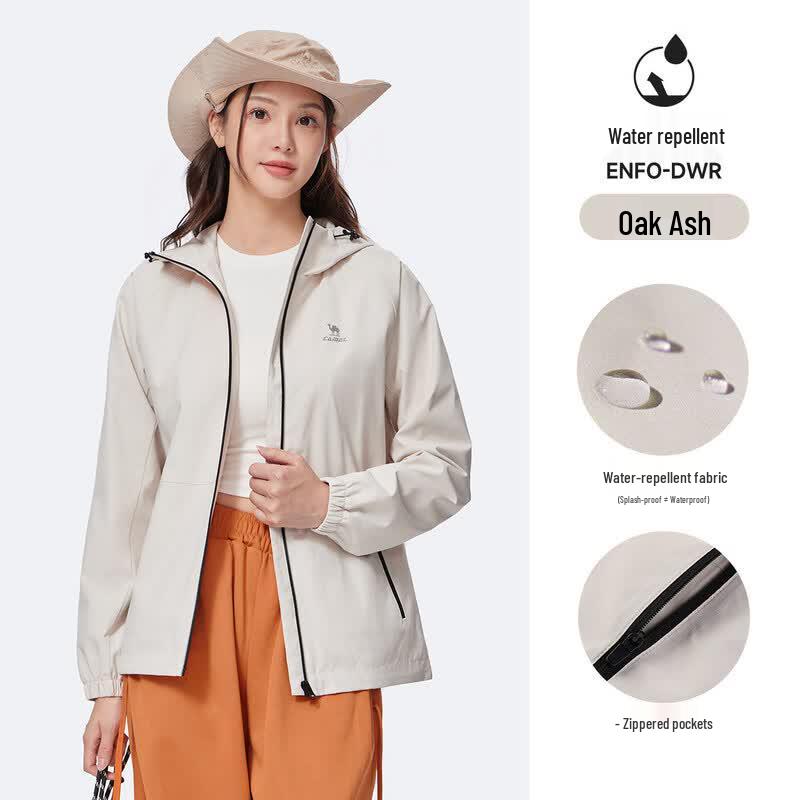 Camel Women s Outdoor Windbreaker