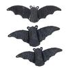Top Loop Halloween Bat Decors , Straw-Look Seasonal Decoration for Entry Displays, Party Scenes and Fall Room Styling
