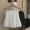 Women's French-Style High Waist Puffy White A-Line Skirt - New Summer Small Size Ballet Skirt