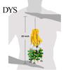 Parrot Wood Apple Banana Building Block Toy Pet Bird Ladder Bite Chew Cage Decor