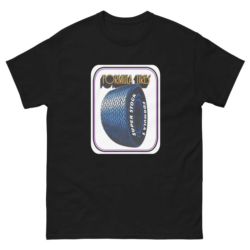 FORMULA TIRES 70 s SUPER STOCK 1 TIRE T-Shirt by RACE CITY RETRO S