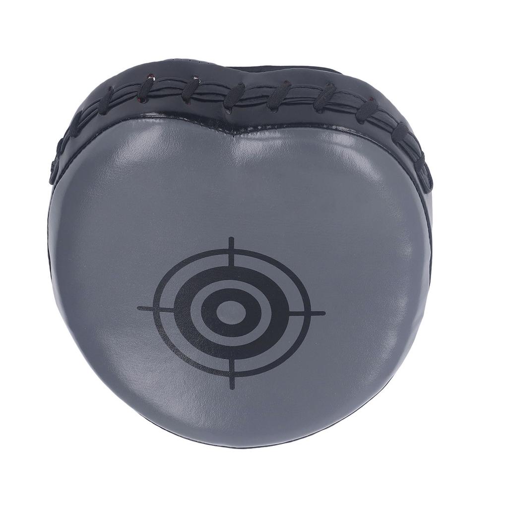 Boxing Focus Mitt PU EVA Curved Boxing Target Hand Pads for Muay Thai Kickboxing Fighting Taekwondo Fluorescent Gray