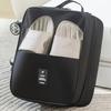 Large Capacity Travel Shoe Organizer Bag - Hanging Shoe Storage with Multiple Compartments, Heavy-Duty Polyester Hanging Organizer for Suitcase