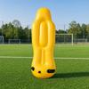 Aufblasbare Fußballfigur Gelb Training Einfach zu bedienen