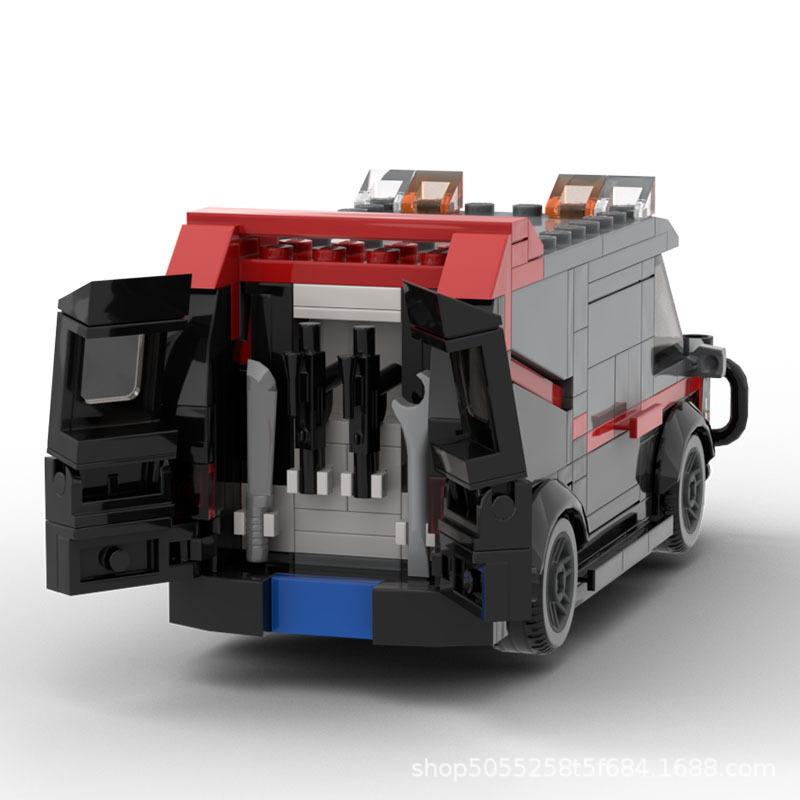 MOC-20604 Pädagogische Bausteine für Jungen – Kreativserie, Himmelsgitter Spezialoperationsteam Modellspielzeug