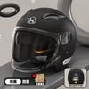 New National Standard Motorcycle Helmet for Women, Suitable for All Seasons, Electric Battery Half Helmet for Men, Warm and Safe Helmet for Winter
