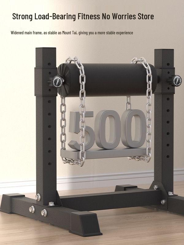 Simple Squat & Leg Press Trainer with Bulgarian Split Squat Function