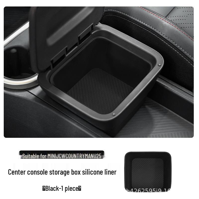 BMW Mini JCW Countryman Silicone Center Console Mat & Cup Holder Decor