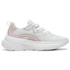 Li Ning Cyan Journey Textile, Synthetic Leather Slip Resistant Abrasion Resistant Low Top Sports Casual Shoes Women's AGLT058-4