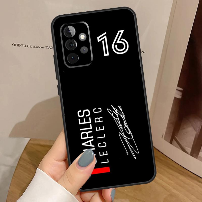 Charles Leclerc 16 Phone Case For Samsung Galaxy A32 A52 A12 A53 A33 A23 A13 A54 A34 A14 A51 A15 A25 A35 A55