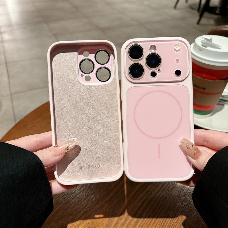 

Liquid Silicone Magnetic iPhone 17 PRO MAX Case: Drop-Proof, Full-Coverage, Window Compatible 14 PRO