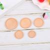 1Pcs 1:12 Dollhouse Wooden Miniature Round Tray Model Furniture Diy Accessories