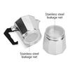 Coffee Kettle Household Italian Octagonal Moka Coffee Tea Pot Office Home Travel Outdoor Camping Tableware Equipment