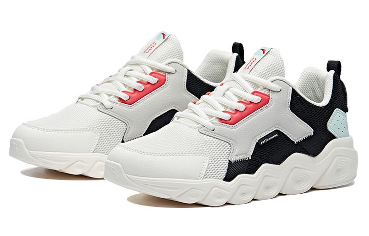 Women's Sneakers Anta Running Collection Low top Running Shoes Women's White Black Gray