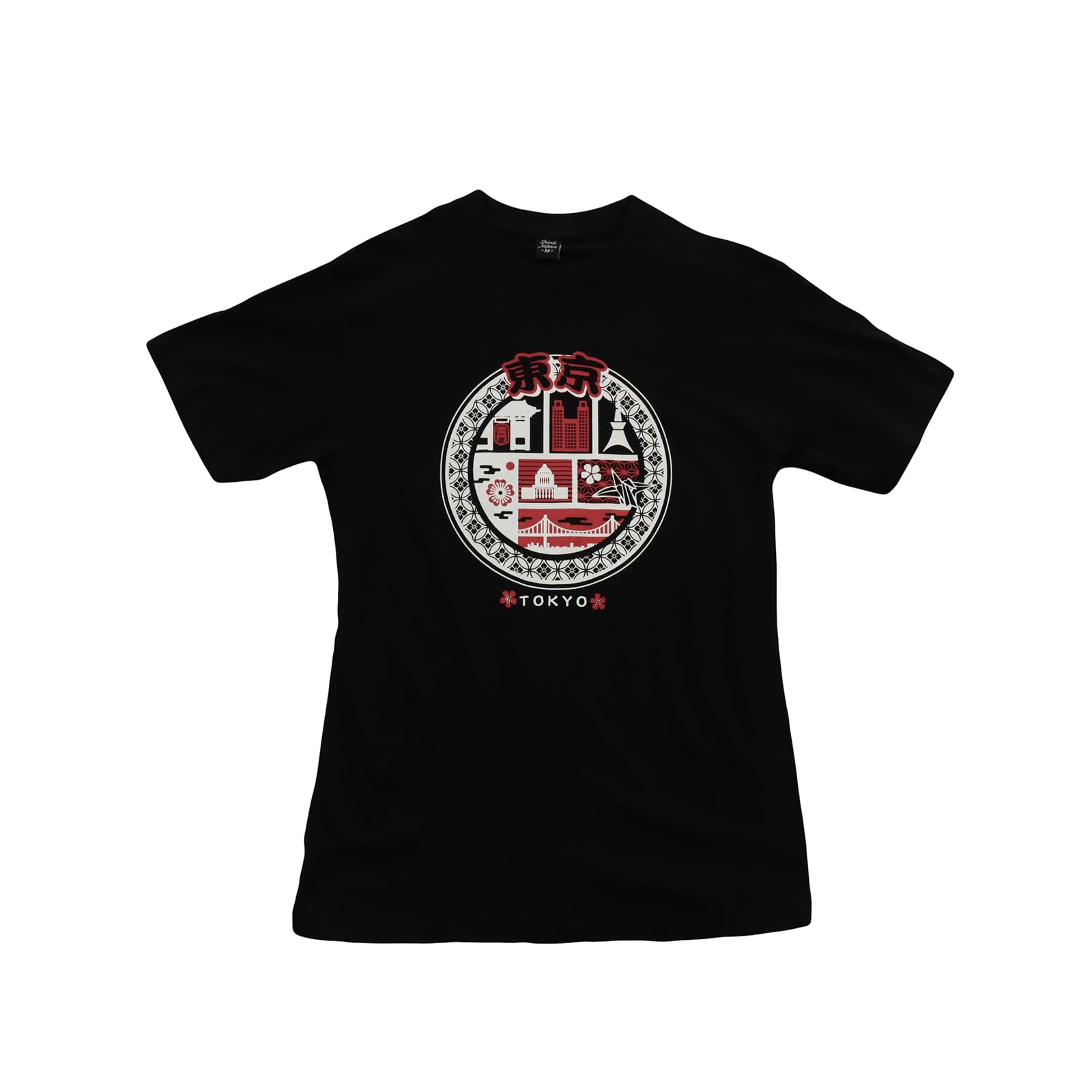 Japanese Souvenir Circle 3L Black Shin-ei [T-shirt Tokyo]