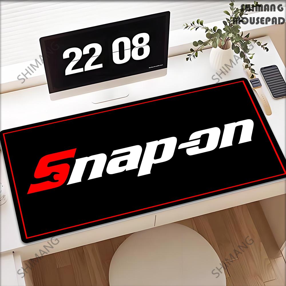 Mousepad Snap On Rubber Mouse Pad Gaming Accessory Pc Gamer Cabinet Carpets Office Computer Desk Mat Locking Edge Keyboard Mats