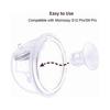 10-Piece Flange Inserts 13/15/17/19/21mm Compatible with Momcozy S12 Pro/S9 Pro/S12/S9 Breastpump Cups