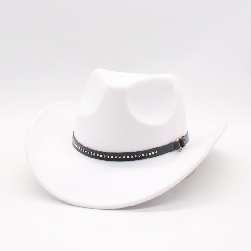 Hat Ladies Jazz Hat Seasonal British Retro Top Hat Woolen Gentleman Hat Trend