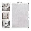 Boobest 80cm Wide X 4m Long Concrete Wallpaper Sticker, Light Gray, Heat-resistant, Peel-off, Self-adhesive, Waterproof, and Stain-resistant for Concr