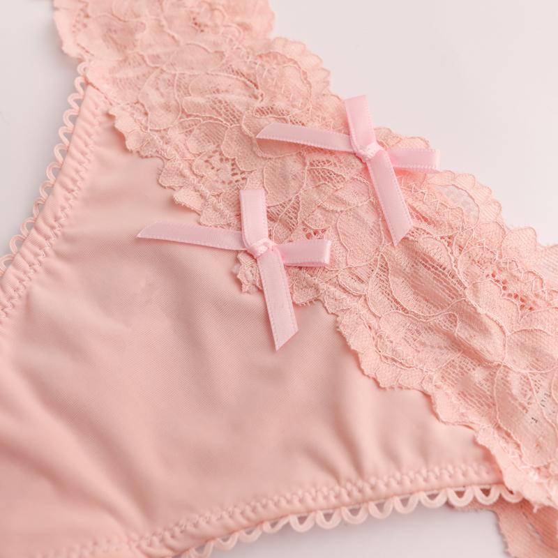 4Pcs/Lot Sexy Lace Panties Women Low-waist Briefs Female Hollow Out Underwear Intimates G String Ladies Lingerie Underpants