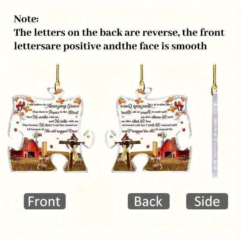 Car Endearing Acrylic Charm Playful Cartoon Keychain Ideal For Home Decor And Accessories Auto