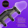 Male Ejaculation Delay Cock Sleeve Penis Vibrating Ring Strap Dildo G spot Stimulator Vibrator Dick Enlargement Extender for men