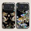 Stylish Dragon Leopard Marble Texture Tempered Glass Phone Case for OPPO Reno 13F 12 11 10 Pro Plus Find X8 X3 Lite A58 5G Cover