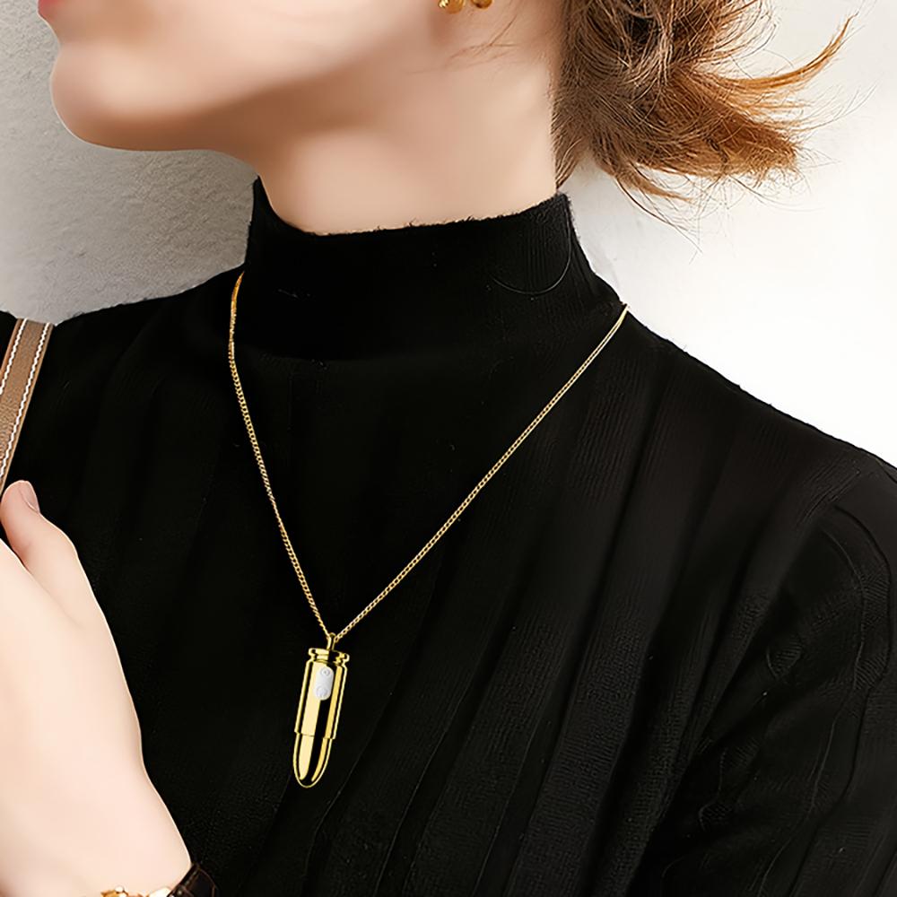 Powerful Mini Necklace Bullet Bullet Vibrator for Women Clitoral Stimulator Vaginal G Spot Female Masturbation Adult Sex Toys