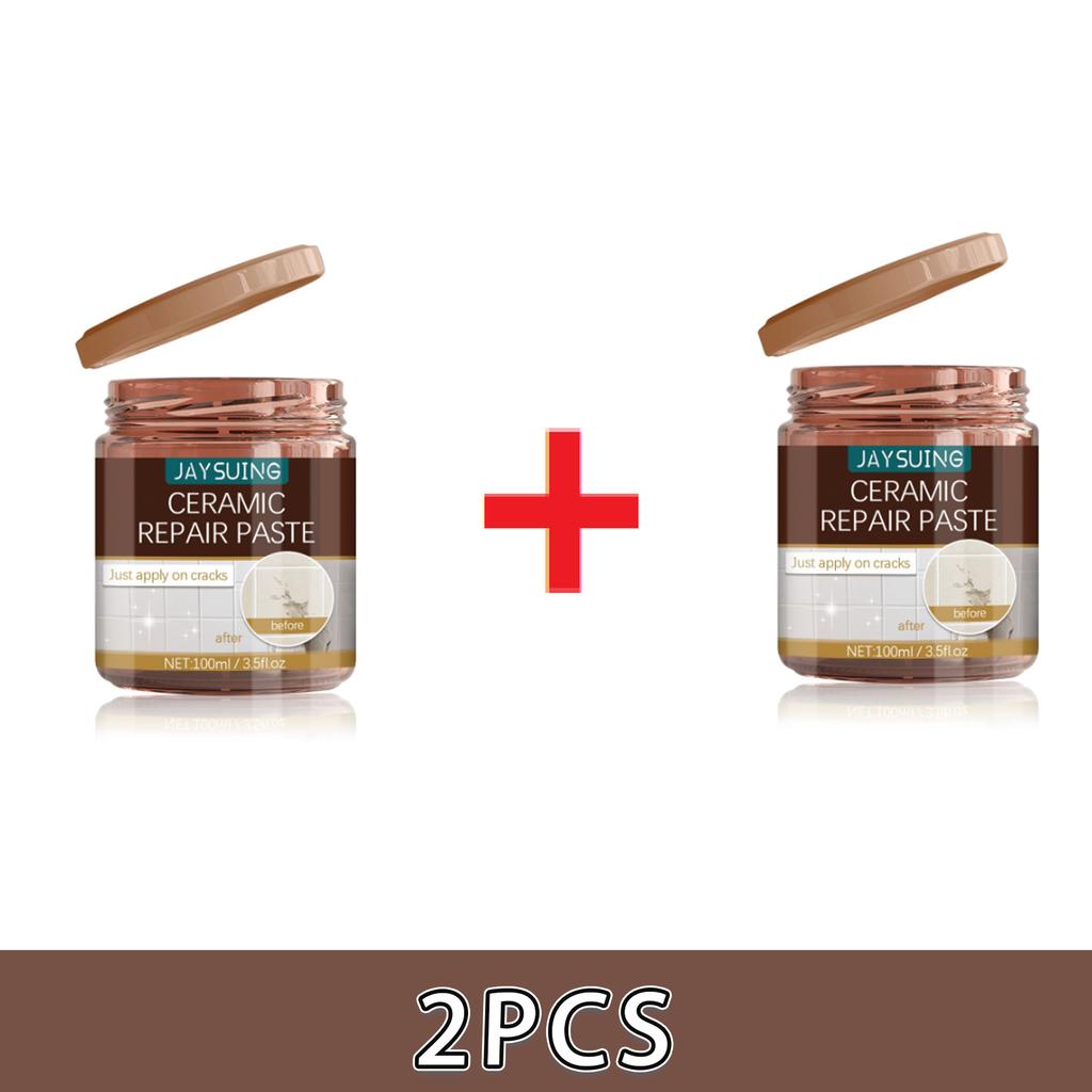 Ceramic Tile Repair Paste Fixing Cracks Scratches and Holes in Bathroom Floor Bathtub Toilet Sink Restoration DIY Home