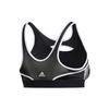 Adidas Drst Torch Bra Medium Intensity Reflective Sports Vest Women Sports Bra Black FI6583