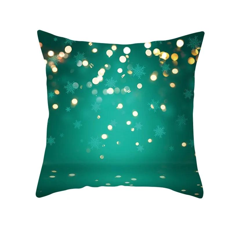 Christmas Tree Pattern Fashion Pillow Office Seat Cushion Cover Christmas Cover Luxury Home Decor