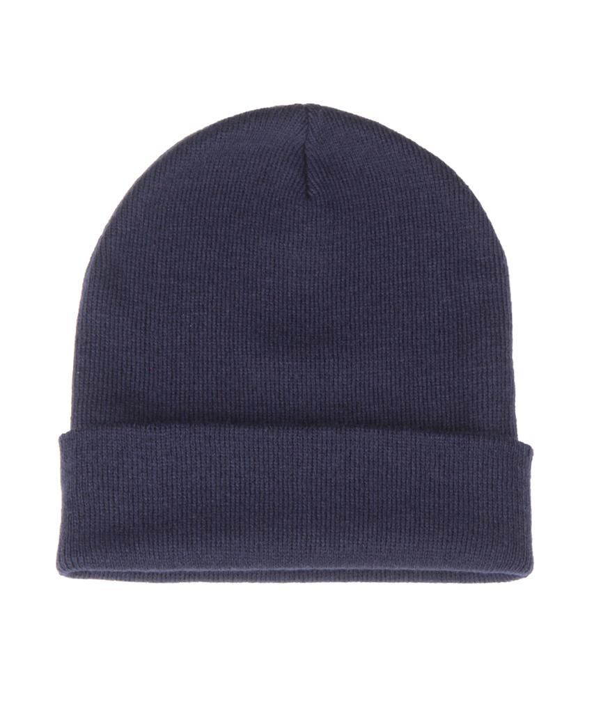 THE SHIRTS STUDIO Navy Daily Unisex Long Beanie