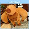 Muscle Capybara Plush Toy Animal Pillow Stuffed Birthdays Gifts Room Decoration