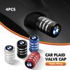ADZW9 4Pcs Metal Car Tire Valve Stems Cap Dustproof Cover Accessories For E87 E70 E91 E30 G20 E92 E93 E60 E46 E90 G30 E53 X1