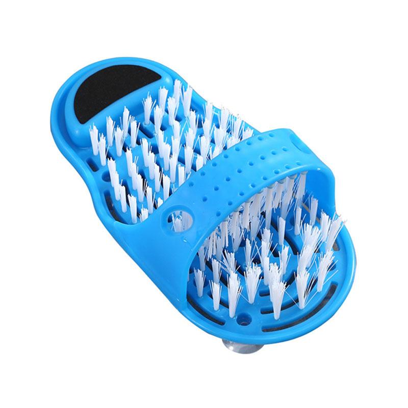 

Shower Foot Scrubber Simple Feet Cleaner Exfoliating Easy Feet Cleaning Brush Feet Washer Foot Shower Massager Slippers Unisex
