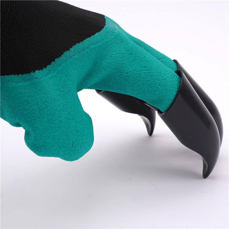 Horticultural Gloves With Claws, Digging Gloves, Garden Stab Resistant Protective Latex Gloves