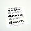 3D ABS For Mercedes-Benz A B C E G S ML SL CL GLA CLA Class 4MATIC 4 MATIC Trunk Lip Lid Letters Emblem Logo Badges PK1