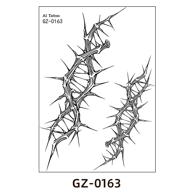 Herbal Tattoo Sticker Waterproof Flower Arm Simulation Tattoo Juice Tattoo Sticker Tattoo
