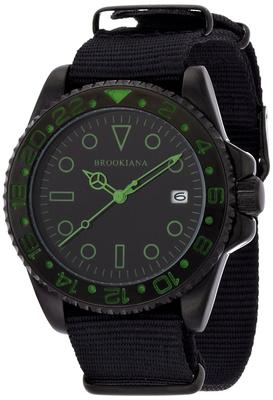 [Brookiana] Wristwatch BA1702-BKGR Black