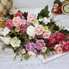 1/3pcs Artificial Flowers Silk Peony Hot Sales Festival Wedding Bridal Bouquet Home Vase Outdoor Garden Arch Diy Gift Decoration