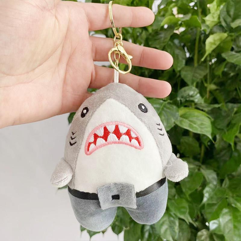 And Soft Cuddly Plush Shark Keychain Adorable Stuffed Animal For Kids Adults And